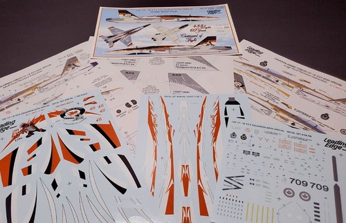 1/48 CF-18 Canada 433 Porcupine Squadron 60th decal set by Leading Edge Models - Picture 2 of 5