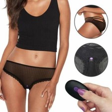 Wireless Remote Control Strap Underwear New Women VIbrating Panties Lace Thone