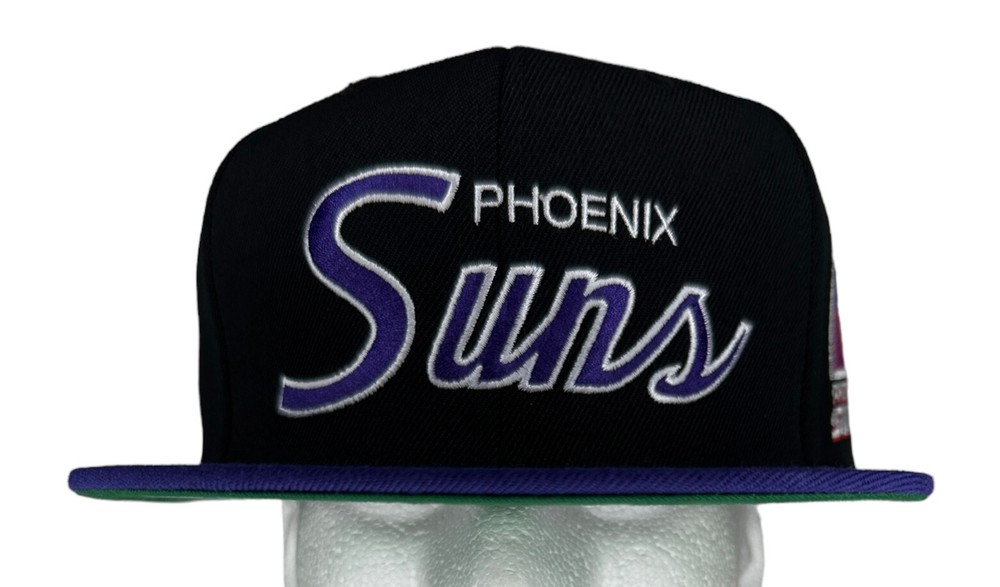 Mitchell & Ness NBA Phoenix Suns Team Script 2.0 Snapback Hat, Cap, New