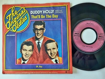 Buddy Holly - That'll be the day/ Oh boy 7'' Vinyl Germany - Photo 1/4