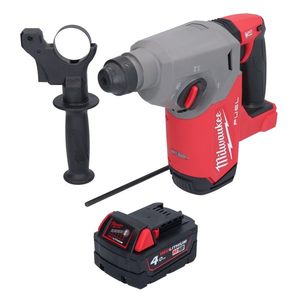 Milwaukee M18 FH-401 Akku Bohrhammer 18 V 2,5 J Sds Plus + 1X Akku 4,0 Ah-image