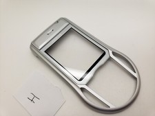 Fascia cover anteriore Nokia 6630 grigio argento ottime condizioni