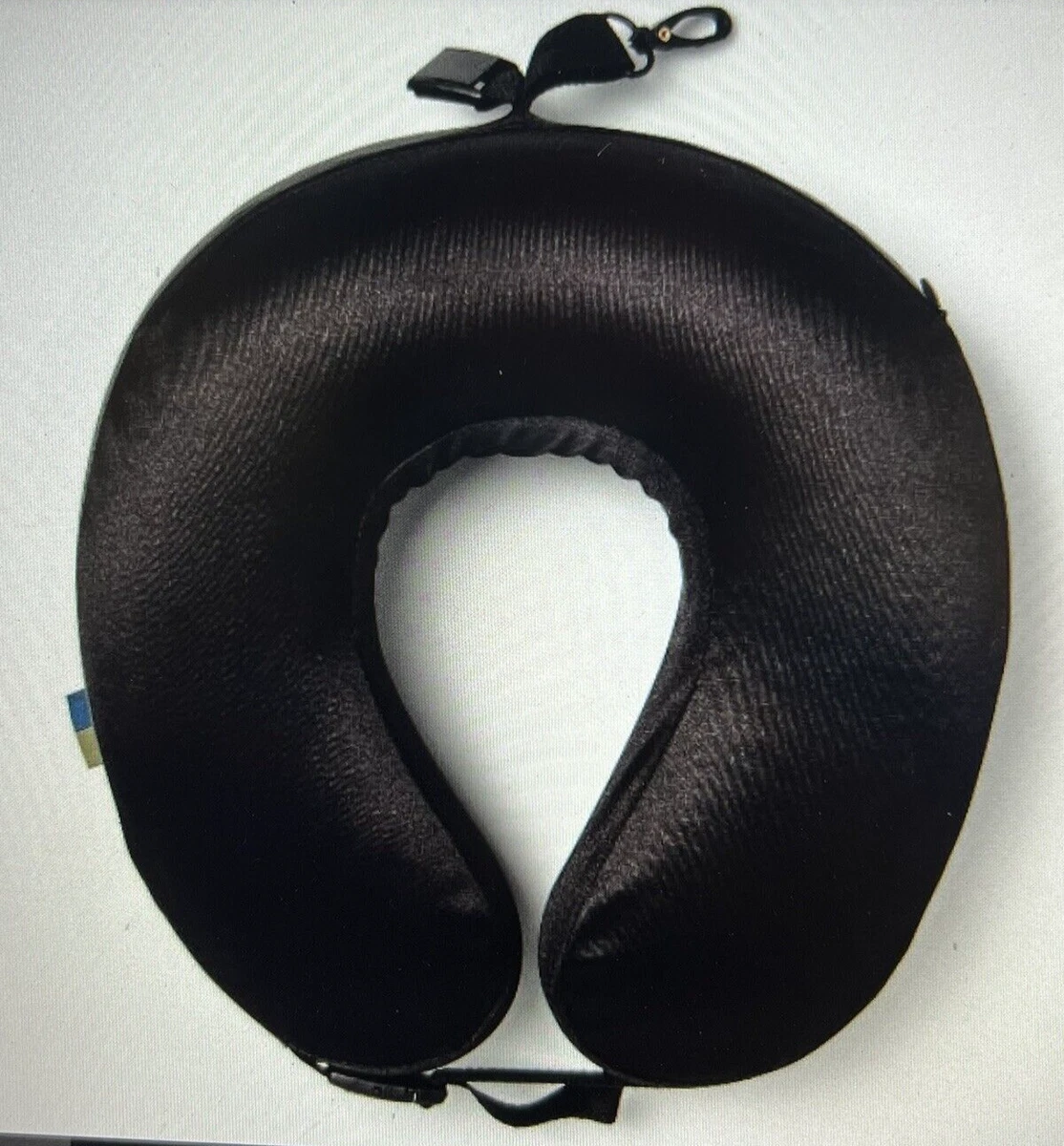 Satin top travel pillow