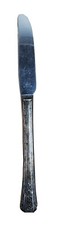 Petite Butter Dinner Knife Tudor Silverplated Handle Stainless Blade 7” Long