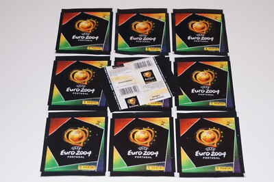 PANINI EM 04 Euro 2004 10 bags original packaging sealed / new