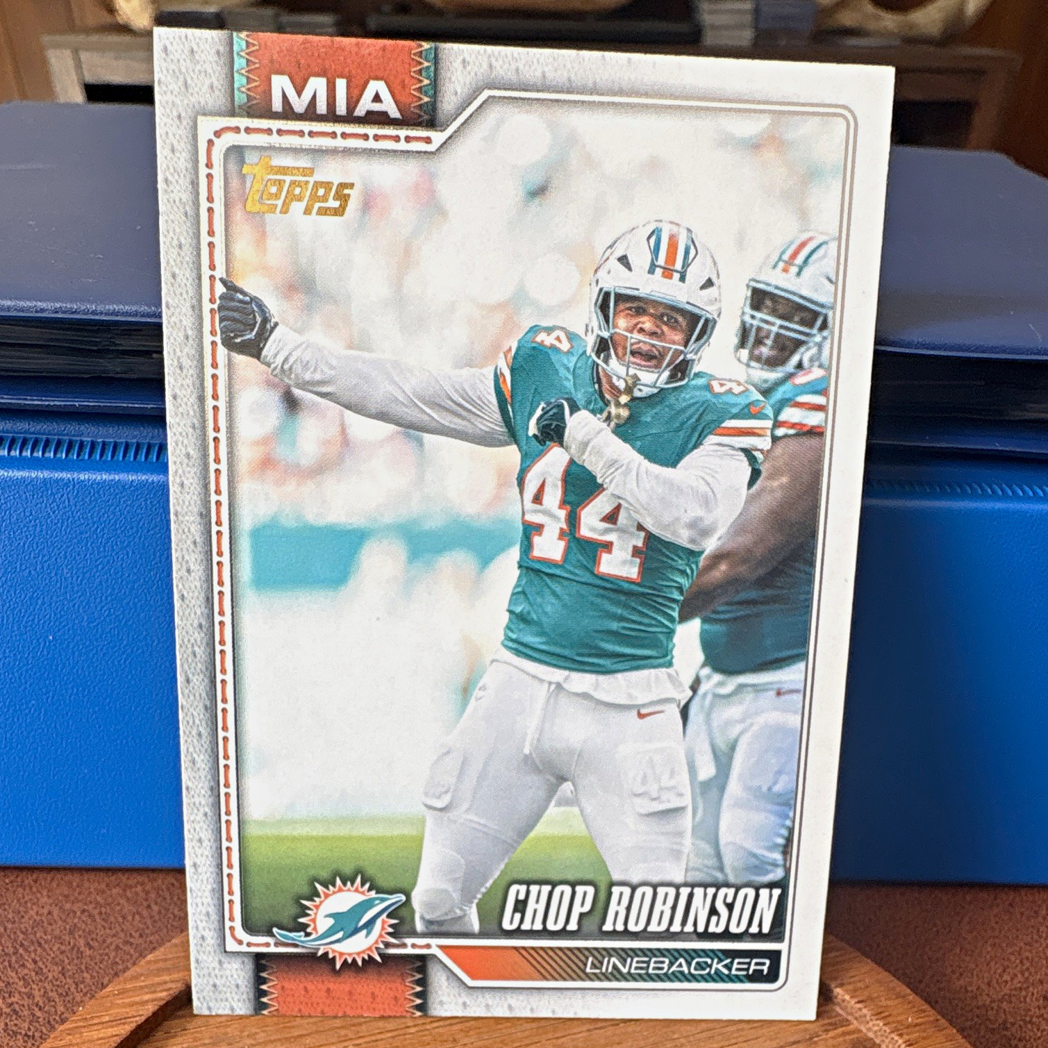 2026 Topps Flagship Chop Robinson Golden Mirror Card #128