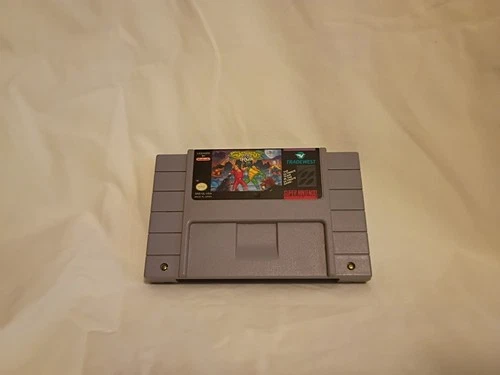 Battletoads Double Dragon Nintendo SNES Cartridge Super Nintendo Tested