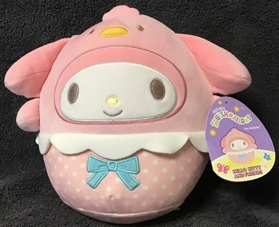 Squishmallows Hello Kitty & Friends 8  MY MELODY Easter Chick Stuffed Plush .NWT