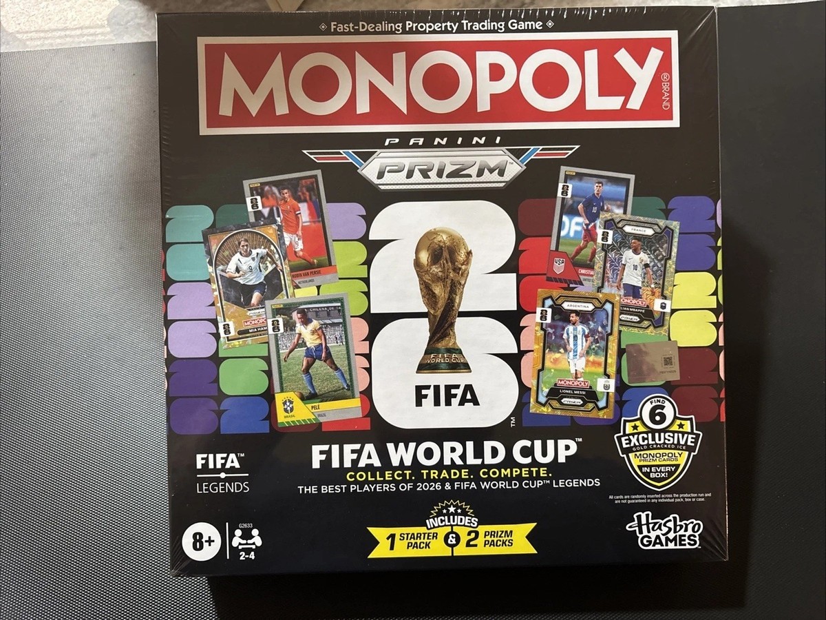 2026 Panini Prizm Monopoly FIFA World Cup Game Board | eBay