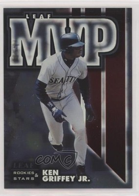 1998 Leaf Rookies & Stars MVP 3169/5000 Ken Griffey Jr #7 HOF uk2
