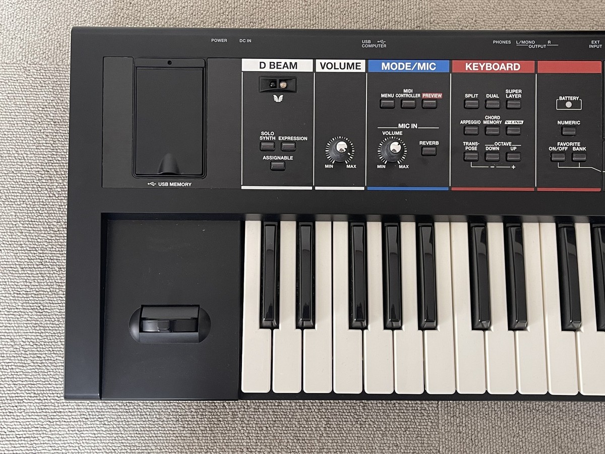 Roland JUNO-Di シンセサイザー キーボード Roland Juno-Di Keyboard Synthesizer for sale online | eBay