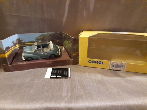 Corgi Vintage Die-cast Morris Minor Convertible Model Car Boxed