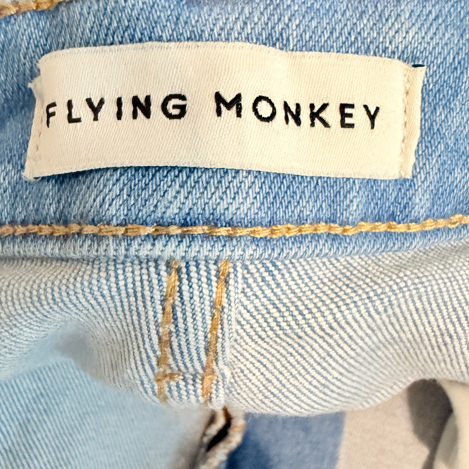 Flying Monkey Womens Two Tone Patchwork Straight … - image 4