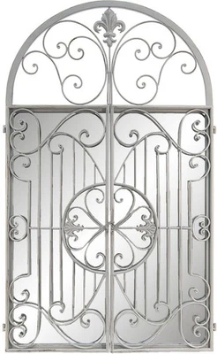 Clayre & Eef 52S261 Wandspiegel 61x3x103 cm grau - Bild 1 von 3