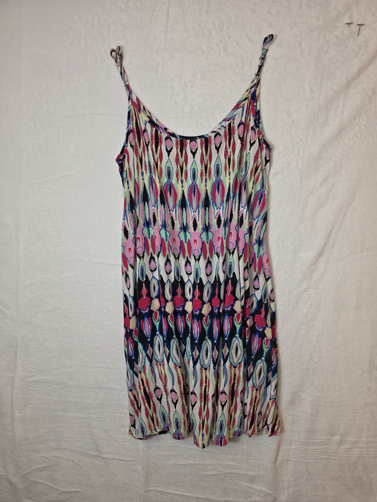 MS Basic Multicolor Mini Dress Size L - image 7
