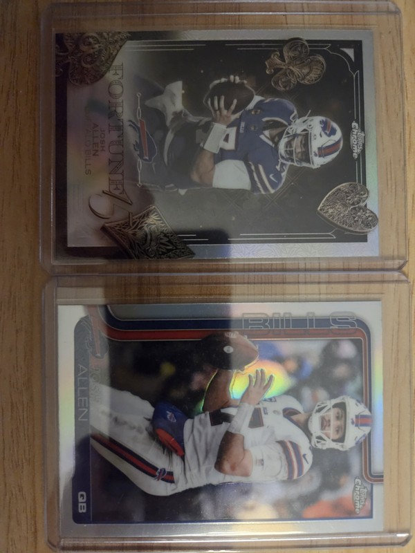 2025 Topps Chrome - Fortune 15 Josh Allen #F15-7