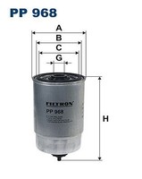 Filtron Kraftstofffilter U.A. FüR Alfa Romeo, CitroËN, Fiat, Kia, Lancia