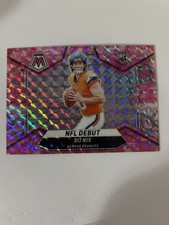 2024 Mosaic NFL Debut Bo Nix #271 RC Pink Prizm