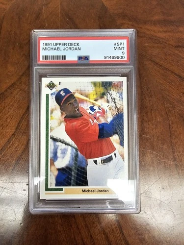 Michael Jordan 1991 Upper Deck Rookie RC #SP1 PSA 9 White Sox HOF Iconic Card