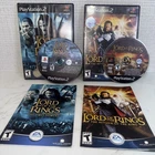 New ListingLord of the Rings Lot PS2 Games The Two Towers Return of the King Playstation 2