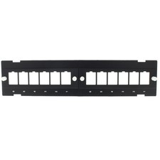 Leviton Quickport 12-Port Open Patch Block Face 49Q89-12J