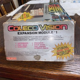 Vtg ColecoVision Console & Expansion Module #1 Untested Gaming Systems Box &&hellip;