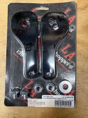 La Choppers LA-9001-01B Drop Down Mirror
