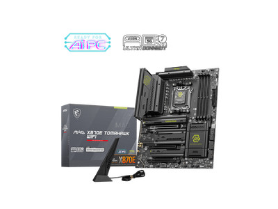 MSI MAG MAG X870E TOMAHAWK WIFI AM5 AMD X870E SATA 6Gb/s M.2 DDR5 Wi-Fi 7 5G LAN