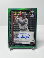 2025 Topps Pro Debut - Chrome Kelvin Hidalgo #PDC-46 Green Refractor Autographs
