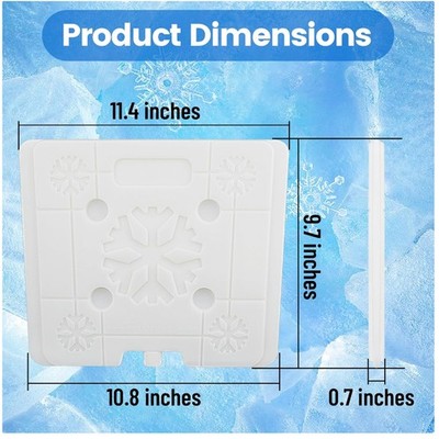 RTIC Cooler Divider - Freezable Ice Pack~//