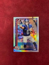 2025 Topps Chrome Jaxson Dart ( GIANTS ) REFRACTOR Rookie Card RC #306