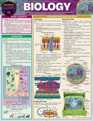 Biology: a QuickStudy Laminated Refer..., Brooks, Randy