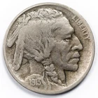 1913-D Buffalo Nickel Type 1 Denver Mint Fine (F)