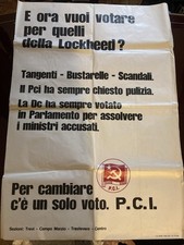 Manifesto PCI Partito Comunista Italiano 1979 Roma