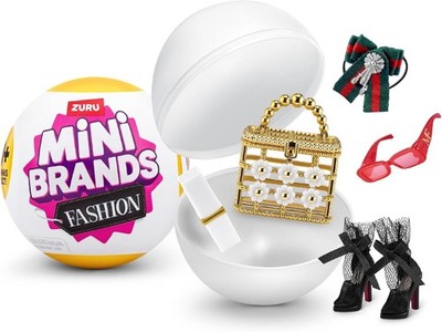 ZURU Mini Brands Mini Fashion Series 3 Bundle - Lot of 5 New Sealed Capsules
