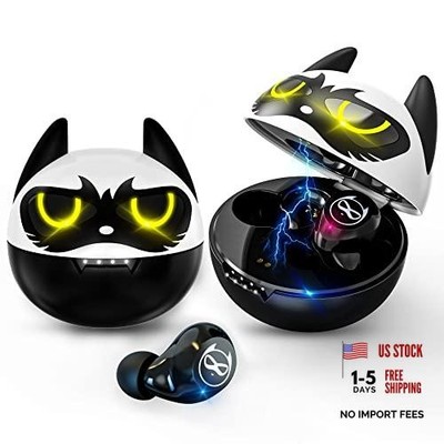 Kid Earbuds, 85dB Volume Limit, Wireless Earbuds for Kids, 36H K39 cat