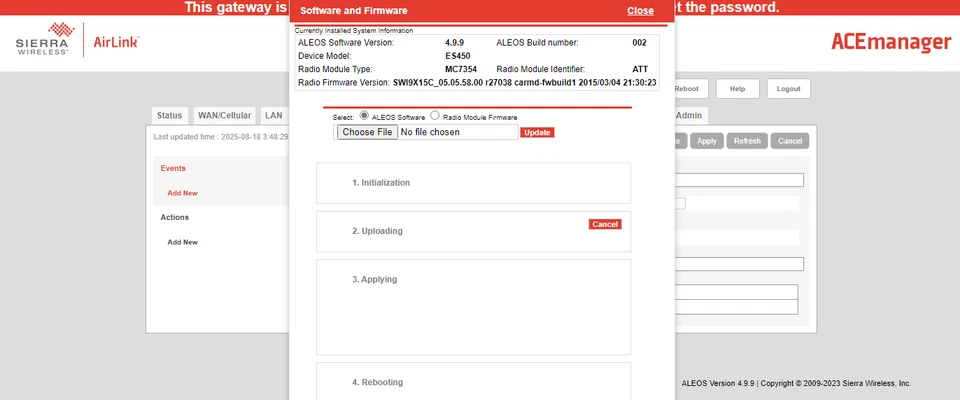 Sierra Wireless ES450 (AT&T Unlocked) 4G/LTE Modem Gateway MC7354 1102384 - Image 4 of 4