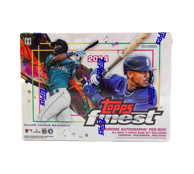 2024 Topps Finest Baseball Hobby Box | eBay