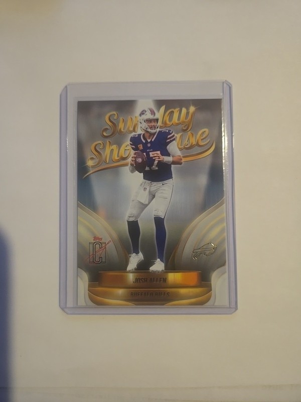 2025 Topps Signature Class - Josh Allen Sunday Showcase #SS-7