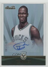 2016-17 Panini Studio Studio Signatures /125 Thon Maker #45 Rookie Auto RC