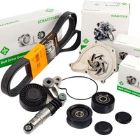 Conti 6PK2498 + INA Rollen Wapu Satz FüR Audi A4 B7 A5 A6 C6 Q5 8RB 2.7-3.0 Tdi