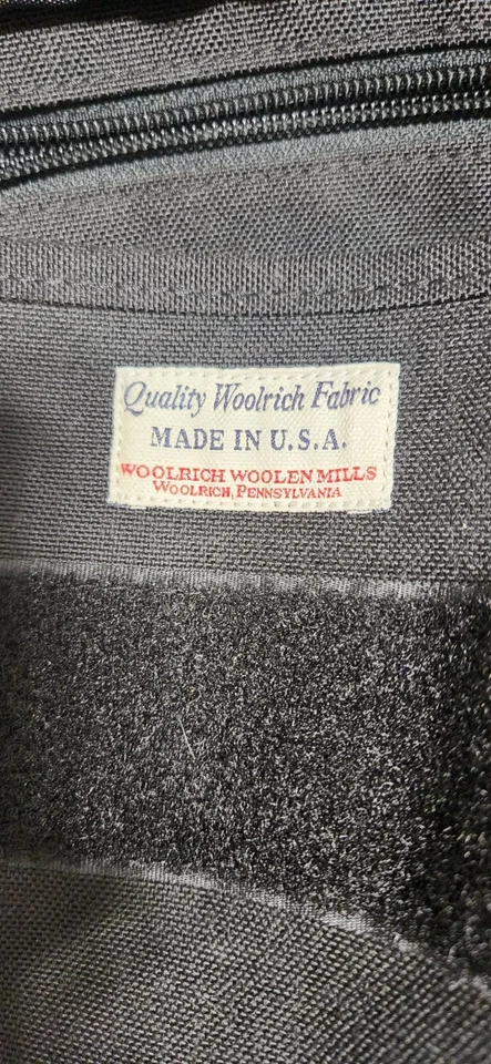 Bolsa carteiro Manhattan Portage WOOLRICH vermelha xadrez preta cordura em excelente estado usado  - Imagem 3 de 4