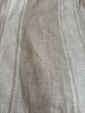 Ian Mankin- Salcombe stripe- oatmeal- 138cm wide x 130cm drop