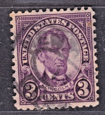 TIMBRE 1922-25 ETATS UNIS N° 230-OBL. TB-VOIR SCAN R/V-