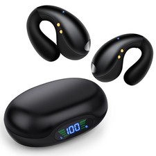 Open Ear Clip-On Earbuds, Wireless Bluetooth Headphones, Comfortable Wear Nic...