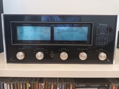 McIntosh MC 2205 Stereo Power Amplifier 200 W 2-Kanal Analog Klasse AB