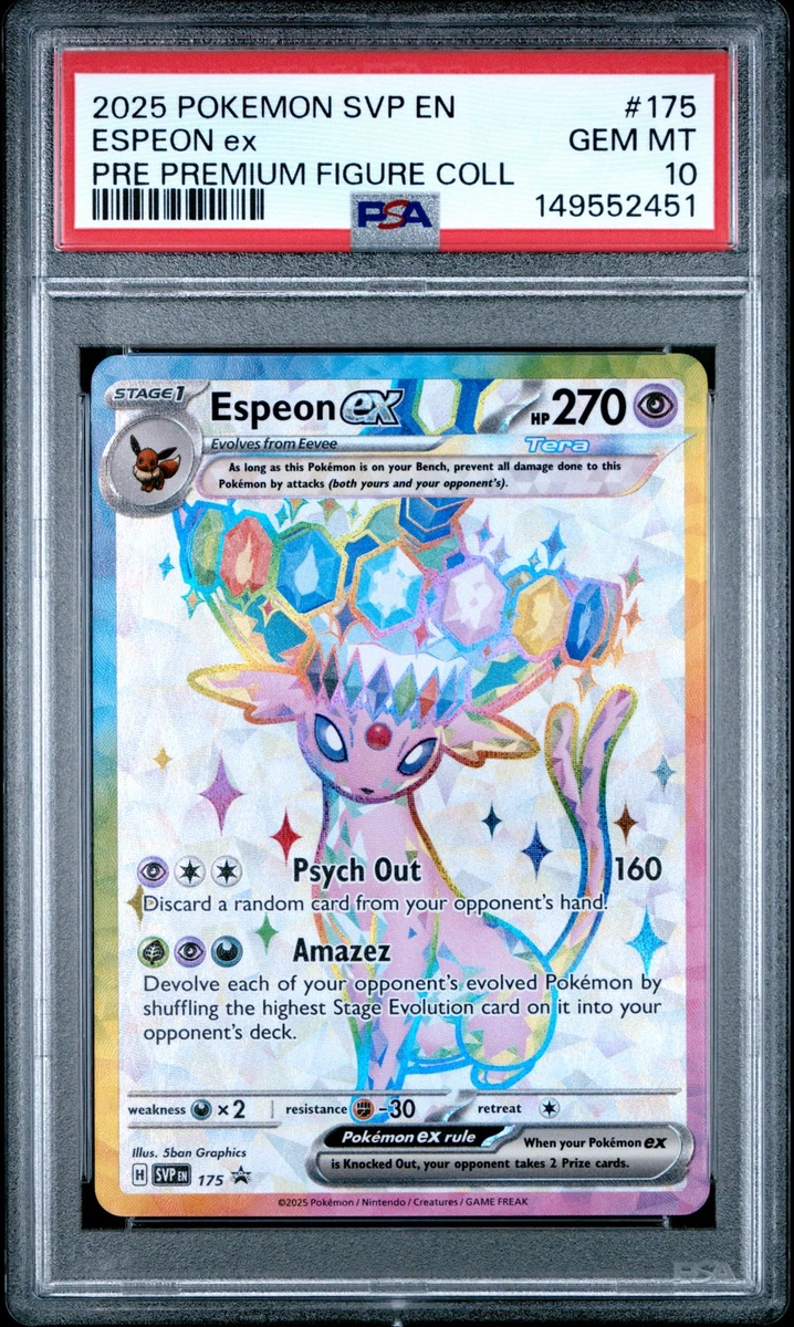 Espeon ex Pokémon TCG Cards for sale | eBay