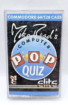 Mike Reads Computer Pop Quiz - Elite Games 1988 - C64 Commodore 64