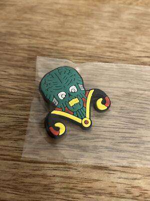 Mars Attack Jibbitz For Clogs Decorative Silicone Clip On Widget Accessory