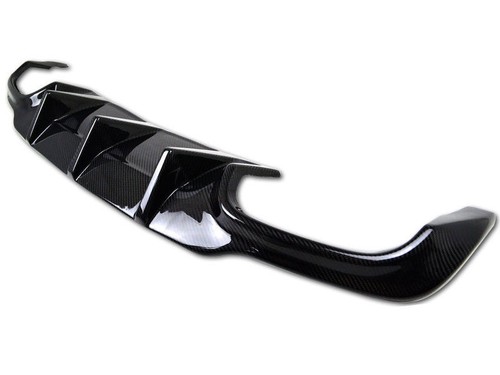 Carbon Benz W204 LCI Facelift Rear Diffuser For 2DR Coupe 4DR Sedan - Picture 5 of 5